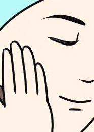 肌づくりをする